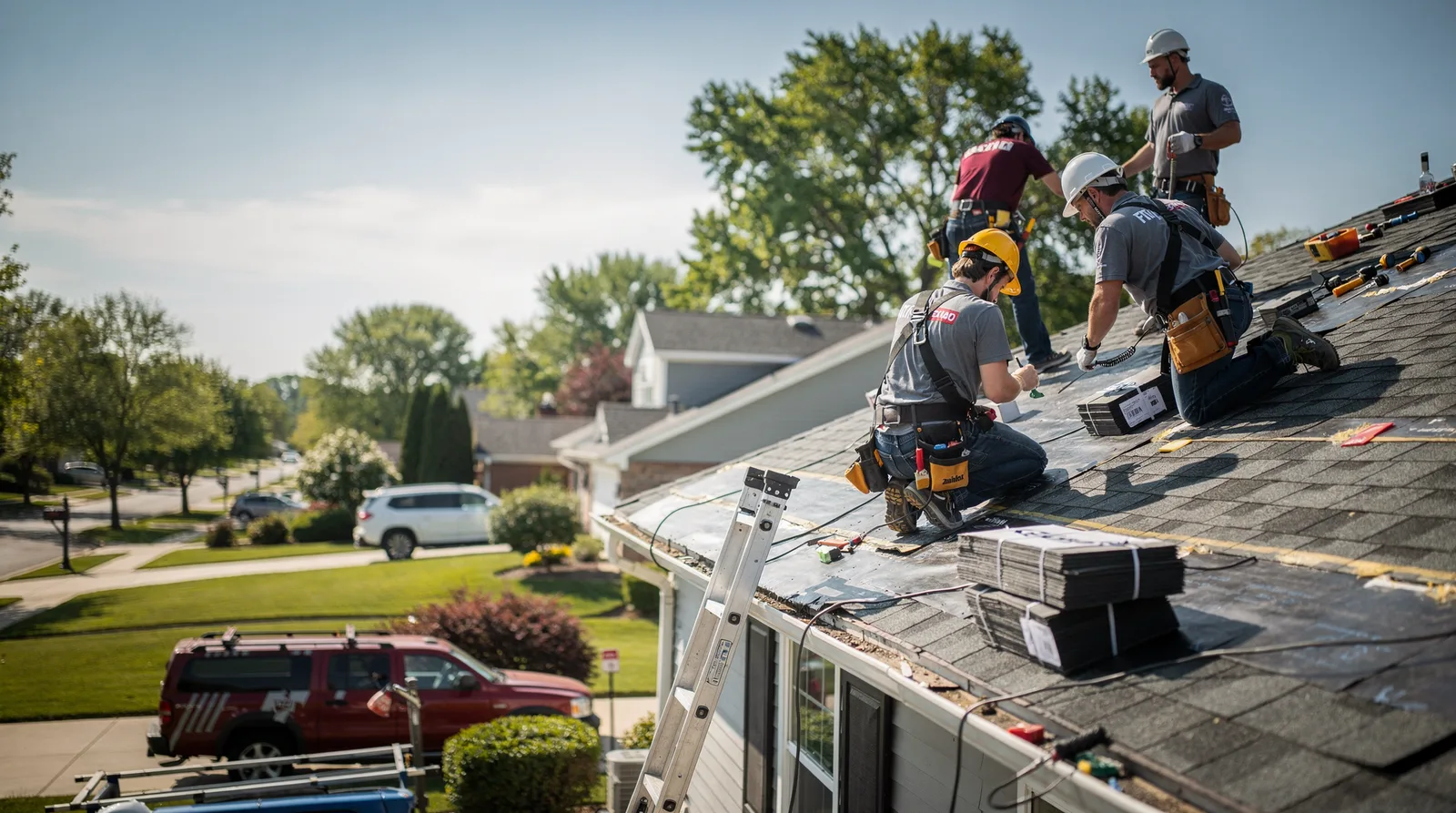 Roof Repair in La Grange, IL around you
